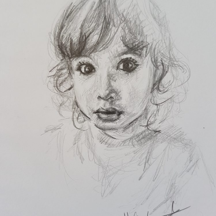 Boy - pencil on paper, 2019